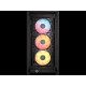 Kućište Corsair Frame 4000D ARGB, BlackMid-Tower, 3x RS120 ARGB ventilatora