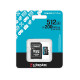 Kingston 512GB microSDXC Canvas Go Plus Gen4 + ADP200MB/s A2 U3 V30 Card + Adapter