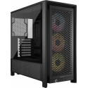 Kućište Corsair Frame 4000D ARGB, BlackMid-Tower, 3x RS120 ARGB ventilatora