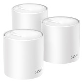 TP-Link Deco X50(3-pack) AX3000 Whole Home Mesh Wi-Fi 6 System, 574 Mbps at 2.4 GHz + 2402 Mbps at 5