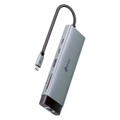 TP-Link UH9120C USB Type-C 9-Port Hub,1 x USB-C Connector,1 x HDMI 4K 60Hz Port,1 x USB-C PD 100W Po