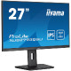 IIYAMA 27" XUB2793QSU-B7 QHD (2560x1440) IPS, Pivot, 100Hz, 16:9, 1ms, 300 cd/m2, 1300:1, 1xHDMI/DP, USB HUB 2x3.2, zvučnici,