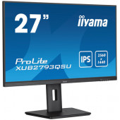 IIYAMA 27" XUB2793QSU-B7 QHD (2560x1440) IPS, Pivot, 100Hz, 16:9, 1ms, 300 cd/m2, 1300:1, 1xHDMI/DP, USB HUB 2x3.2, zvučnici,