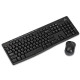 Logitech MK270 bežična tipkovnica+miš, USB, crna (920-004509)