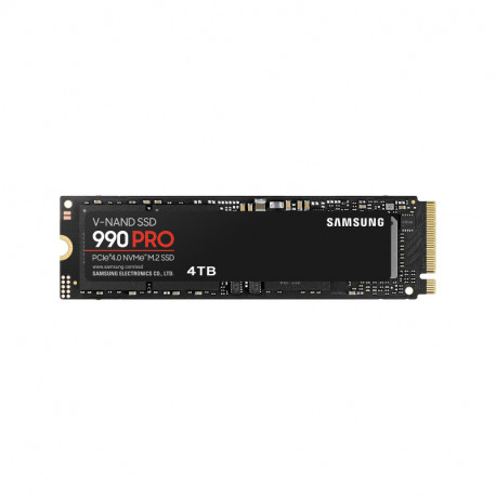 Samsung 990 Pro 4TB NVMe PCIe 4.0 M.2 SSD, R/W: 7450/6900 MB/s (MZ-V9P4T0BW)