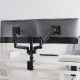 BIT FORCE stolna ručka za 2 monitora s plinskom oprugom BRACKET DMG-32-2M