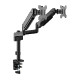 BIT FORCE stolna ručka za 2 monitora s plinskom oprugom BRACKET DMG-32-2M