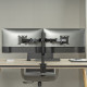 BIT FORCE nagibno-okretni stolni nosač za 2 monitora BRACKET DMM-32-2M