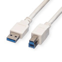 Roline VALUE USB3.0 kabel TIP A-B M/M, 1.8m