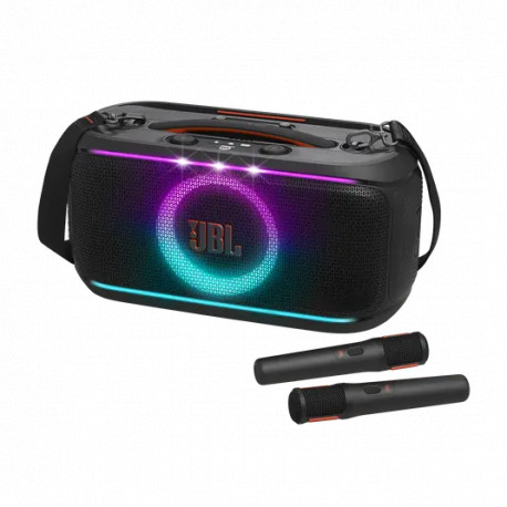 JBL PARTYBOX On-the-Go 2 Prijenosni bežični bluetooth zvučnik velike snage 100W, Bluetooth, RGB osvjetljenje, crni