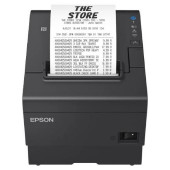 Epson TM-T88VII, USB, USB Host, RS232, Ethernet, ePOS, crni