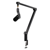 LOGITECH G Yeticaster GX Dynamic RGB Gaming Mic with LIGHTSYNC and Premium Desktop Microphone Boom A