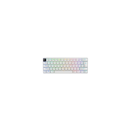 LOGITECH G PRO X 60 LIGHTSPEED Wireless Gaming Keyboard (Tactile) - WHITE - US INT'L - 2.4GHZ/BT - E