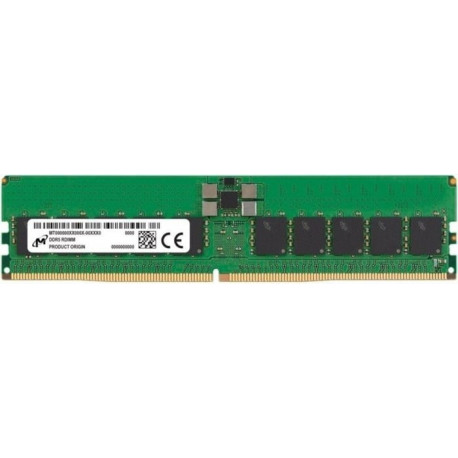 MICRON DDR5 RDIMM 32GB 2Rx8 6400 CL52 (16Gbit) (Single Pack)