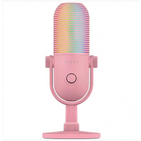 Razer Seiren V3 Chroma - RGB USB Mic - Quartz Edition