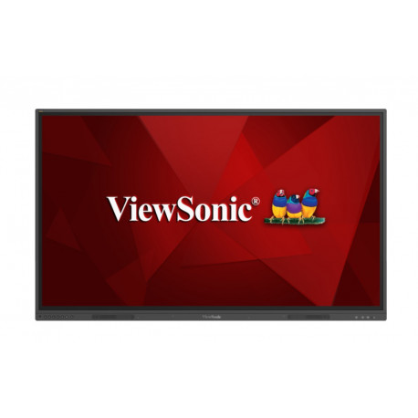 VIEWSONIC 65" 40 Multi touch, 9H, 3840x2160, 400nits, 5000:1, BLACK