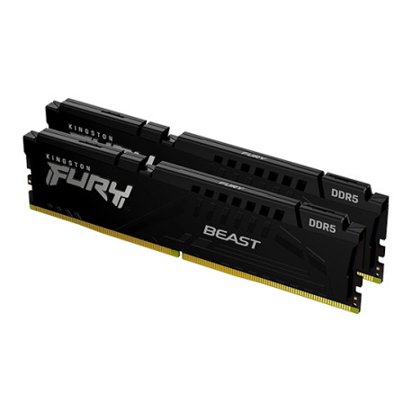 RAM Kingston Fury Beast DIMM 64GB Dual-Kit DDR5-5600 CL40 - Black