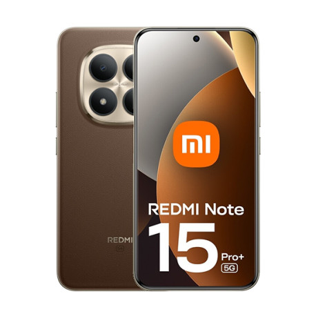 Xiaomi Redmi Note 15 Pro+ 5G Dual Sim 12GB RAM 512GB - Mocha Brown