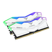 RAM TeamGroup T-Force Delta DIMM 32GB Dual-Kit DDR5-6000 CL38 - RGB White