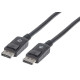 Manhattan kabel DP-DP M/M, 4K@60Hz, 1m, crni