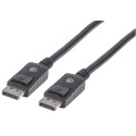 Manhattan kabel DP-DP M/M, 4K@60Hz, 1m, crni