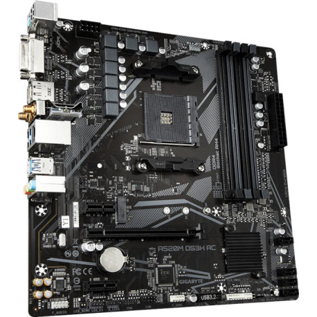 Gigabyte GA-A520M-DS3H AC,AM4,S3, U3, mATX