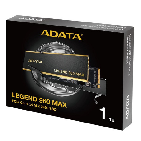 ADATA SSD Legend 960 Max, R7400/W6800, 1TB, NVMe