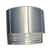 Etikete 51x37 - 1000 kom rola,fi40, PET silver