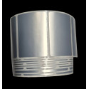 Etikete 51x37 - 1000 kom rola,fi40, PET silver