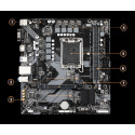 Gigabyte B760M H, DDR4, s1700, mATX
