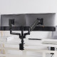 BIT FORCE stolna ručka za 2 monitora s plinskom oprugom BRACKET DMG-32-2M