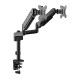 BIT FORCE stolna ručka za 2 monitora s plinskom oprugom BRACKET DMG-32-2M