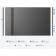Prenosni monitor 16.0'' (41 cm) QHD IPS 60Hz, mHDMI, USB-C, zvočniki, ARZOPA Z1RC