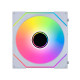 Ventilator za ohišje Lian Li UNI FAN SL-INF Wireless 120 Reverse Blade ARGB PWM 120mm, 3 Pack+kontroler, bel