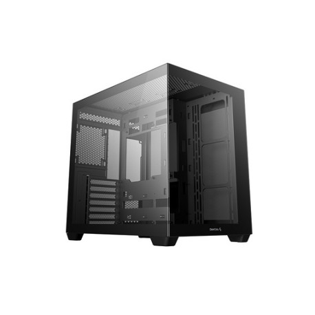 Računalniško ohišje DeepCool CG530, ATX, Midi-Tower, kaljeno steklo, črno