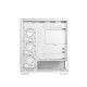 Računalniško ohišje DeepCool CG580 4F WH V2, ATX, Midi-Tower, Kaljeno steklo, belo