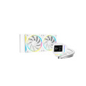 AIO Liquid Cooler DeepCool LM240 WH, 240mm, LCD, ARGB