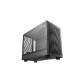 Računalniško ohišje DeepCool CH160 PLUS, ITX, Micro-ATX, kaljeno steklo, črno