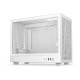 Računalniško ohišje DeepCool CH160 PLUS WH, ITX, Micro-ATX, kaljeno steklo, belo