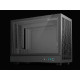 Računalniško ohišje DeepCool CH160 PLUS, ITX, Micro-ATX, kaljeno steklo, črno