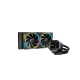 Komplet za tekočinsko hlajenje AIO Liquid Cooler DeepCool LM240, 240mm, LCD, ARGB, črn
