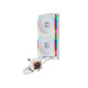 Komplet za tekočinsko hlajenje AIO Liquid Cooler Lian Li GALAHAD II LCD 280 TL Wireless, ARGB, bel