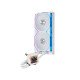 Komplet za tekočinsko hlajenje AIO Liquid Cooler Lian Li GALAHAD II LCD 280 TL Wireless, ARGB, bel