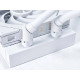 Komplet za tekočinsko hlajenje AIO Liquid Cooler Lian Li GALAHAD II LCD 280 TL Wireless, ARGB, bel