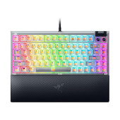 Tipkovnica Razer BlackWidow V4 75%, Phantom White, US