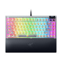 Tipkovnica Razer BlackWidow V4 75%, Phantom White, US