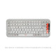 Tipkovnica Logitech Pop Icon Keys, Bluetooth, bela, SLO g.