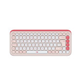 Tipkovnica Logitech Pop Icon Keys, Bluetooth, roza, SLO g.
