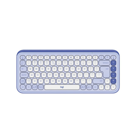 Tipkovnica Logitech Pop Icon Keys, Bluetooth, vijolična, SLO g.