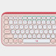 Tipkovnica Logitech Pop Icon Keys, Bluetooth, roza, SLO g.